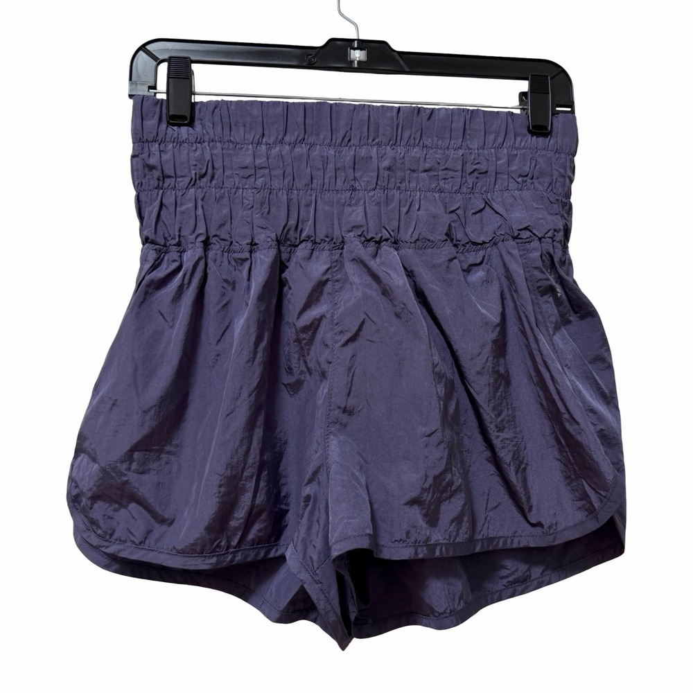 Free People Movement The Way Home Athletic Shorts Size M Purple Gym Pickleball